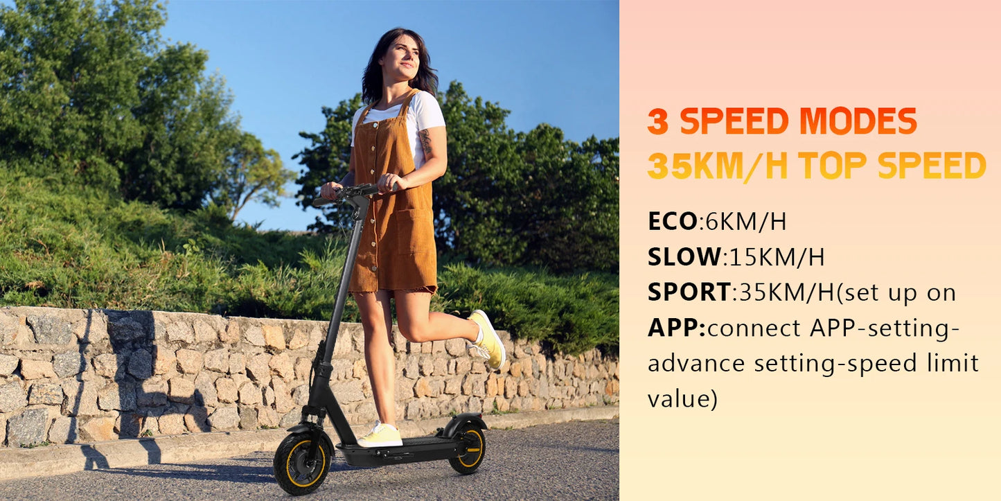 AOVOPRO V1MAX PRO 1200W Electric Scooter 45KM Max Range 35KM/H 500W Motor Power 42V14.5AH Folding Electric Scooter for Adults