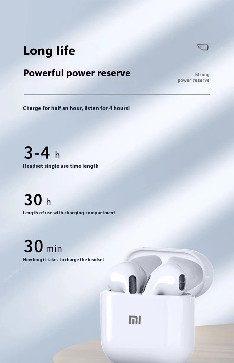 Xiaomi Bluetooth Wireless Headset Sleek Design Superior Sound Quality Long Battery Life Comfortable Fit for All-Day Listening
