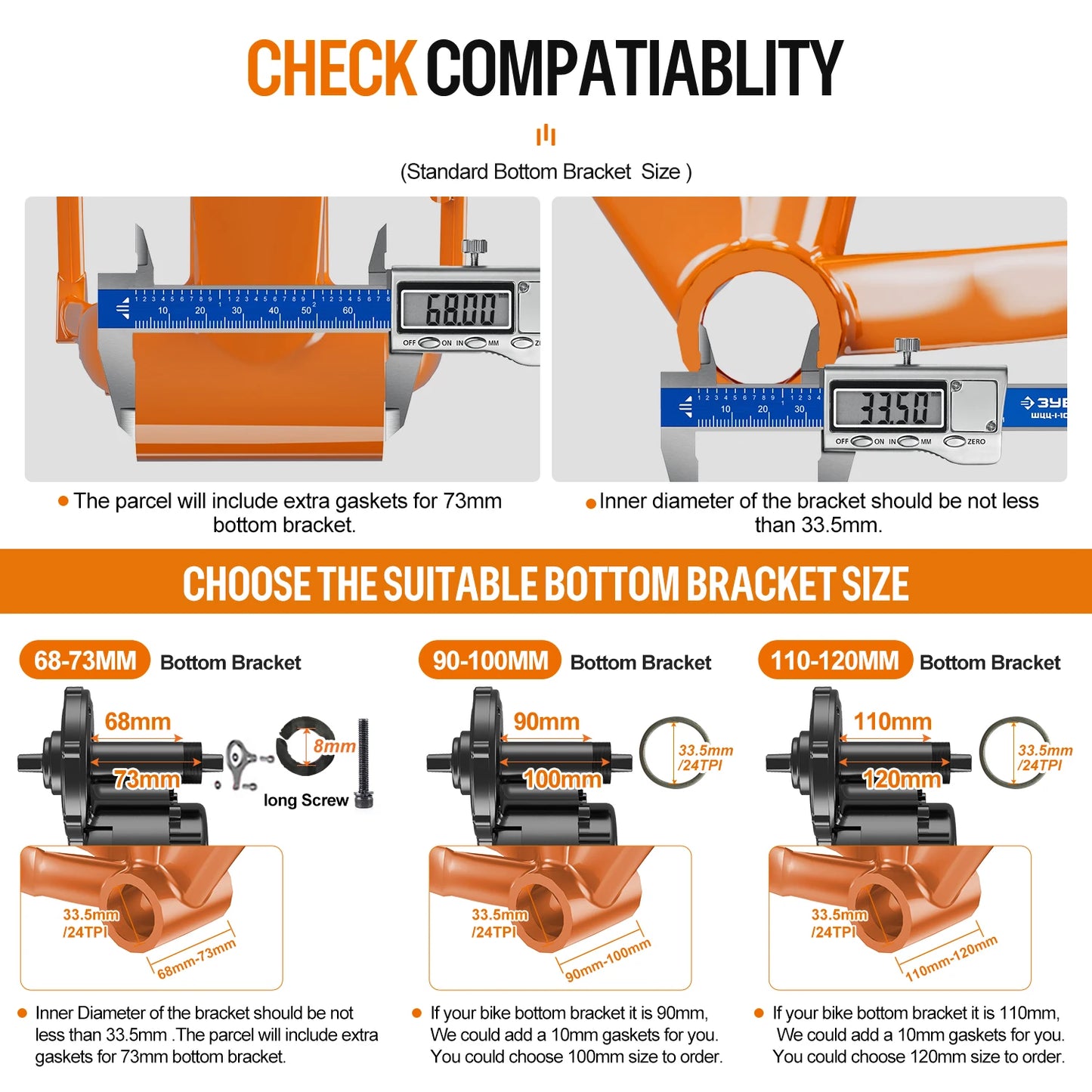 Bafang Engine 250W 350W 500W 750W 1000W Motor Kit 36V 48V 52V Mid Drive Electric Bike Conversion Kits 8fun BBS01B BBS02B BBSHD