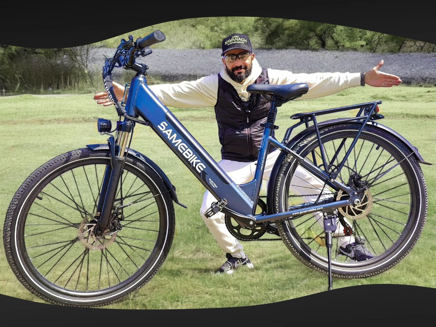 Samebike RS-A01 Pro-T 26Inch Electric Bicycle for Adults Mountain Bike 500W 36V 15Ah Lithium Battery City E-bike