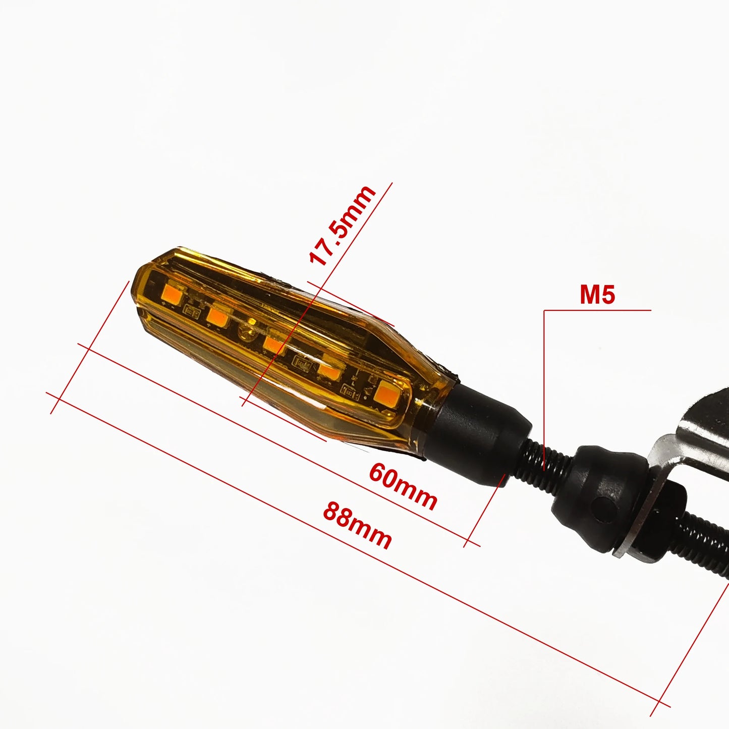 IGO-E Ebike Electric Bicycle Turn Signal Kit Set 36V 48V52V 72V Flow Flashing Waterproof Cable