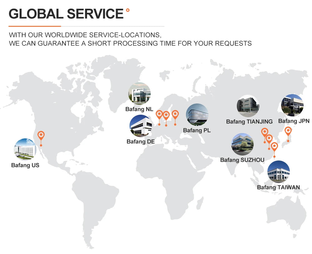 Bafang Engine 250W 350W 500W 750W 1000W Motor Kit 36V 48V 52V Mid Drive Electric Bike Conversion Kits 8fun BBS01B BBS02B BBSHD