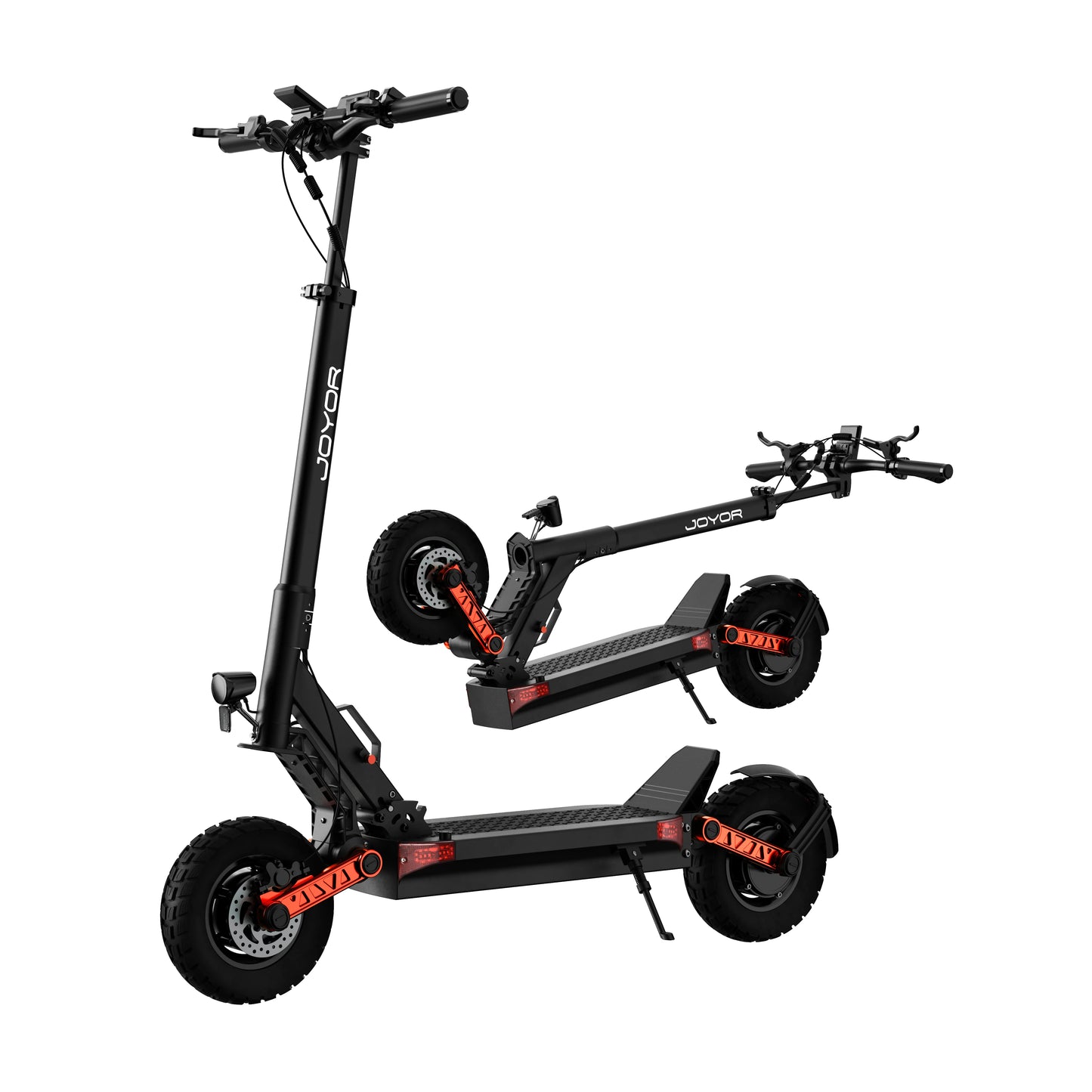 JOYOR S10-S-Z Electric Scooter 60V 18Ah Battery, Dual 1000W Motor ,10” Tire Adult Escooter,65km/h Max Speed 70-85km Range Black