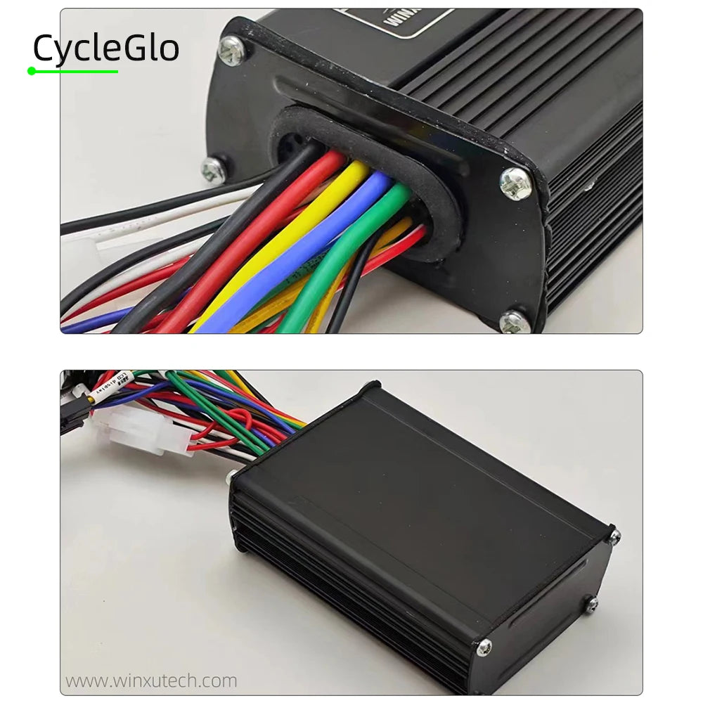 36V 48V 60V 500W 25A Sine Wave Brushless Motor Controller S866 Color LCD Display PAS Kit for Electric Scooter Bike E-bike Repair