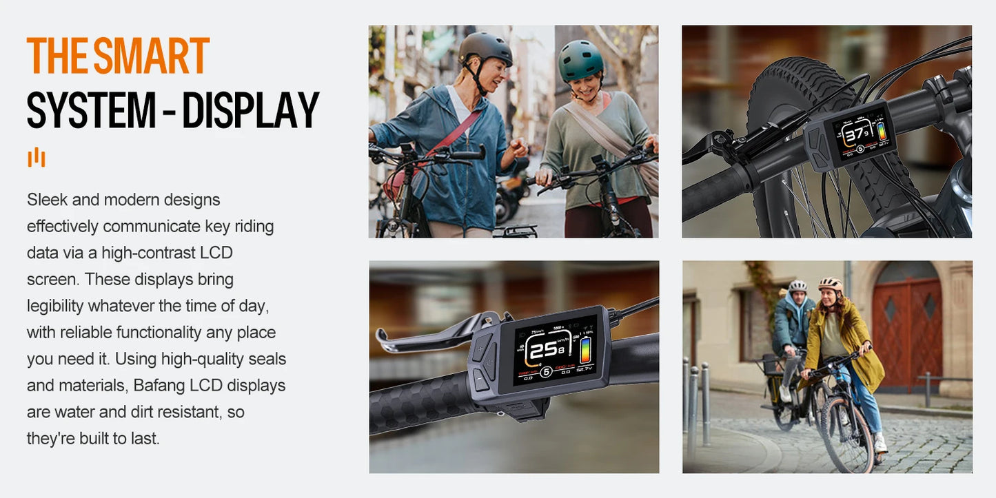 Bafang Engine 250W 350W 500W 750W 1000W Motor Kit 36V 48V 52V Mid Drive Electric Bike Conversion Kits 8fun BBS01B BBS02B BBSHD