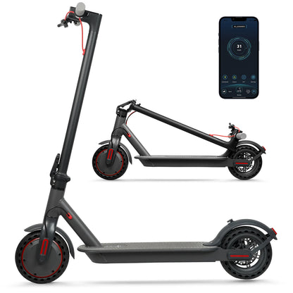 2025 Upgrate AOVOPRO Smart APP Electric Scooter 350W/500W Powerful Motor 36V/42V 25-45KM Range Adults EScooter with Dual Brake