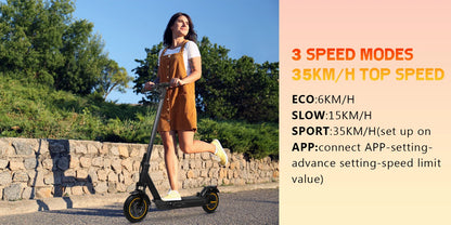 AOVOPRO V1MAX PRO 1200W Electric Scooter 45KM Max Range 35KM/H 500W Motor Power 42V14.5AH Folding Electric Scooter for Adults