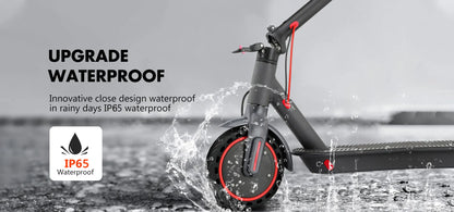 2025 Upgrate AOVOPRO Smart APP Electric Scooter 350W/500W Powerful Motor 36V/42V 25-45KM Range Adults EScooter with Dual Brake
