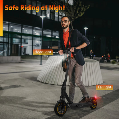 AOVOPRO V1MAX PRO 1200W Electric Scooter 45KM Max Range 35KM/H 500W Motor Power 42V14.5AH Folding Electric Scooter for Adults