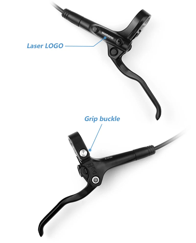 Shimano MTB Hydraulic Disc Brake MT200 BR BL Mountain Bike Hydraulic Brake 160mm Rotors Bicycle Caliper Cycling Parts