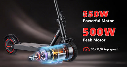 SUNNIGOO N7PRO 350W Adult Electric Scooter With APP 36V 10.4Ah Escooter 30km/h Kick Scooter Lightweight Long Range 30km Scooter