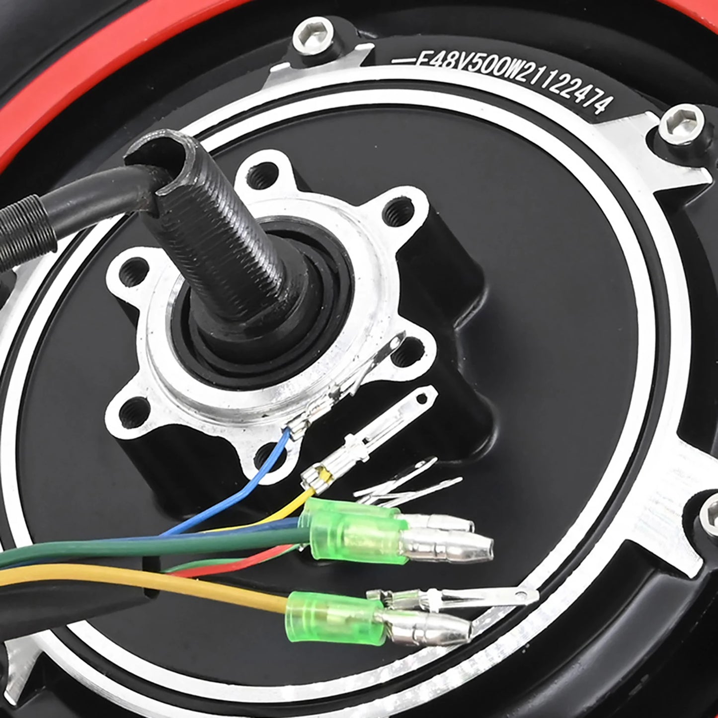 48V 1000W Motor Replacement for Kugoo M4/M4PRO Electric Scooter 10 Inch Inflatable Tire Rear Wheel Motor