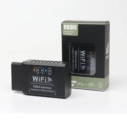 Popular ELM327 WiFi OBD2 Code Reader Scanner V1.5 Car Diagnostic Tools Car Fault Detector For Android/IOS/PC