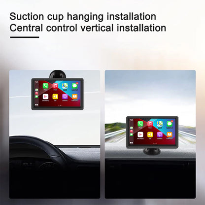 Carplay Android Auto Car Monitor HD Display MP5 Player 7.0 Inch Touch Screen Bluetooth-Compatible WiFi FM Radio Reversing Camera