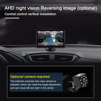 Carplay Android Auto Car Monitor HD Display MP5 Player 7.0 Inch Touch Screen Bluetooth-Compatible WiFi FM Radio Reversing Camera