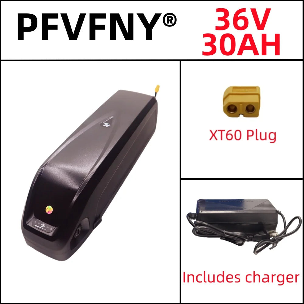 Air fast transportation 36V48V52V New Full Capacity Power 18650 Hailong Battery 30AH Lithium Battery Pack Suitable for 250-3000W