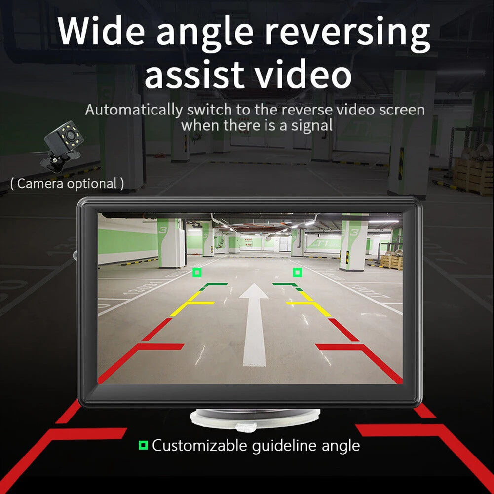 Carplay Android Auto Car Monitor HD Display MP5 Player 7.0 Inch Touch Screen Bluetooth-Compatible WiFi FM Radio Reversing Camera