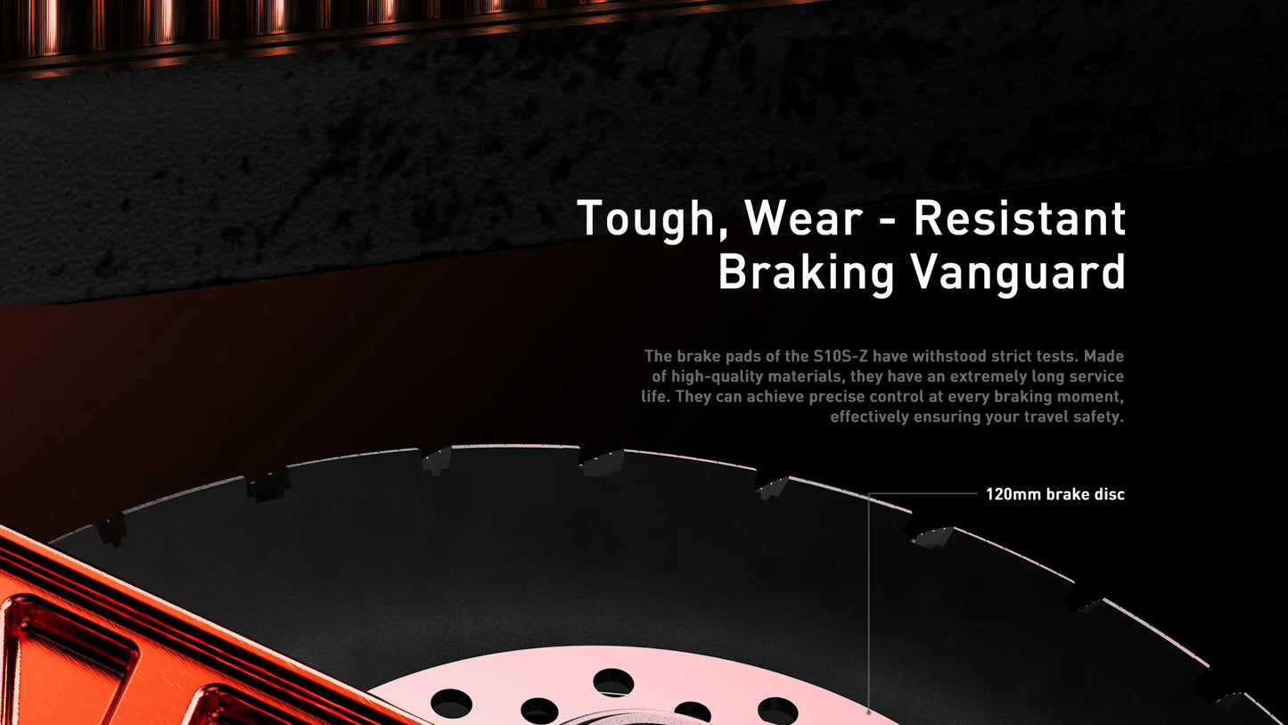 JOYOR S10-S-Z Electric Scooter 60V 18Ah Battery, Dual 1000W Motor ,10” Tire Adult Escooter,65km/h Max Speed 70-85km Range Black