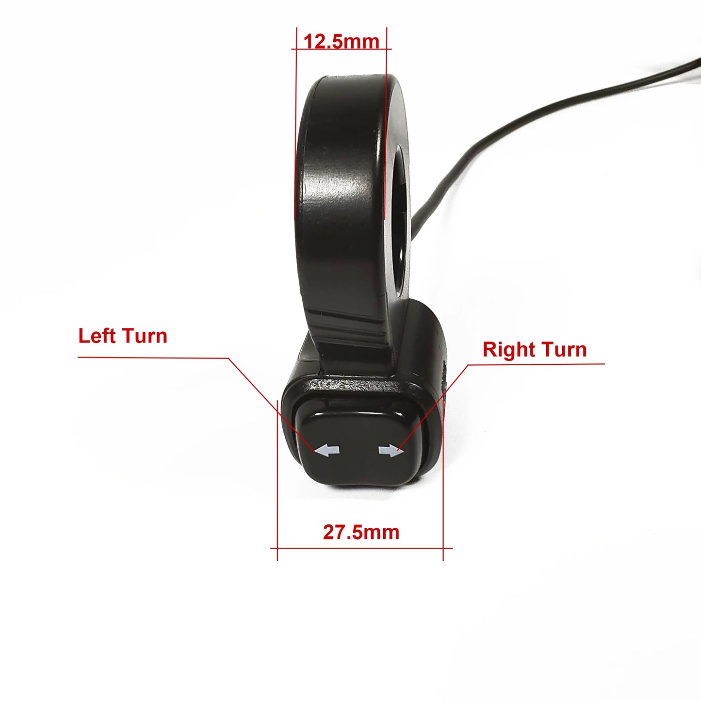 IGO-E Ebike Electric Bicycle Turn Signal Kit Set 36V 48V52V 72V Flow Flashing Waterproof Cable